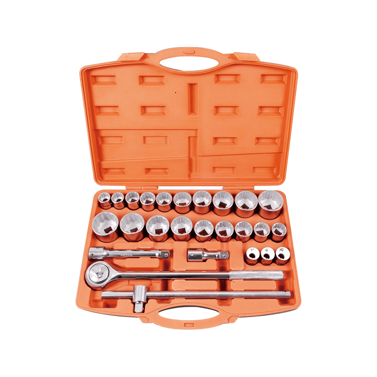 27 Keping Alat Herramientas ferramentas kit 3/4 Inci Pandu Heavy Duty Impact Socket Wrench Set Untuk Alat Pembaikan Kereta Auto